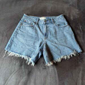 Abercrombie & Fitch Curve Love High Rise Loose Short